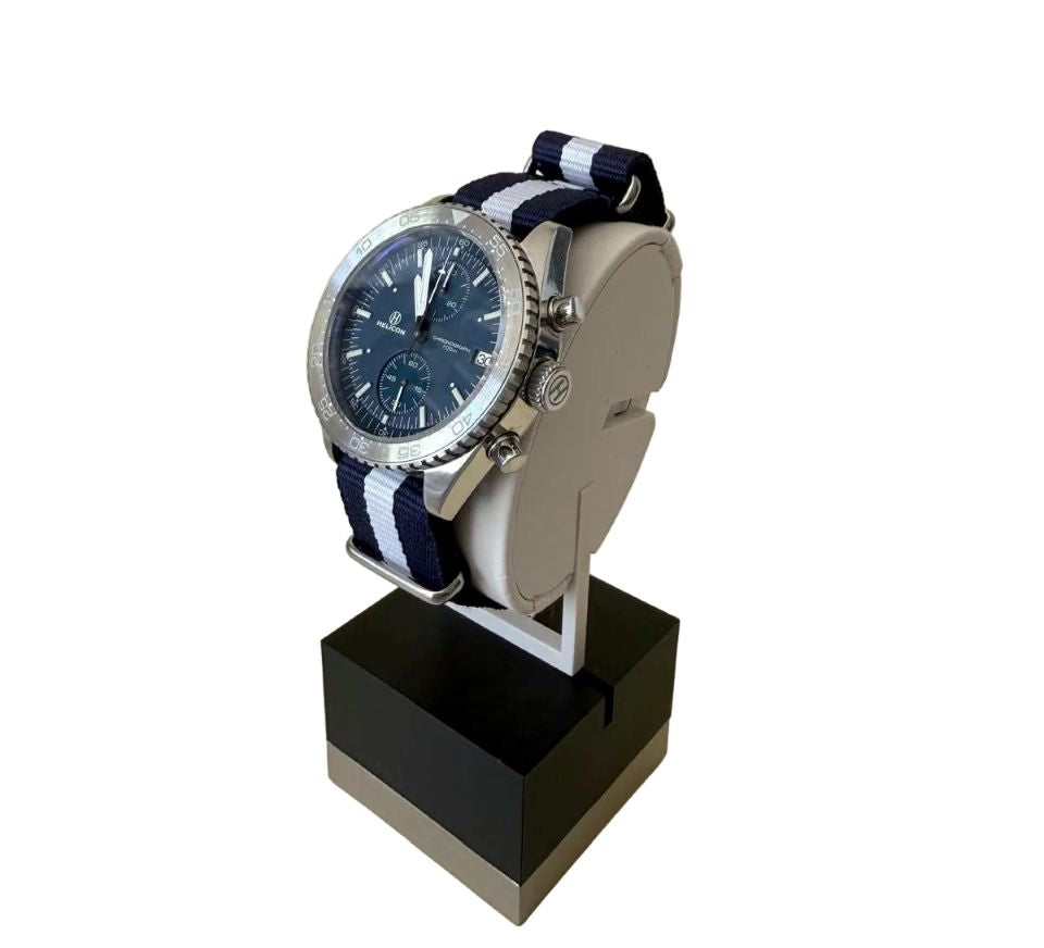 Helicon Nylon Strap - Blue & White