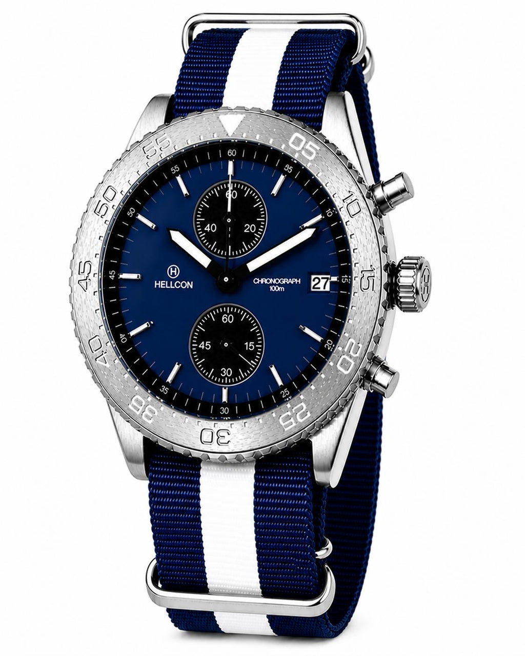 Helicon Nylon Strap - Blue & White