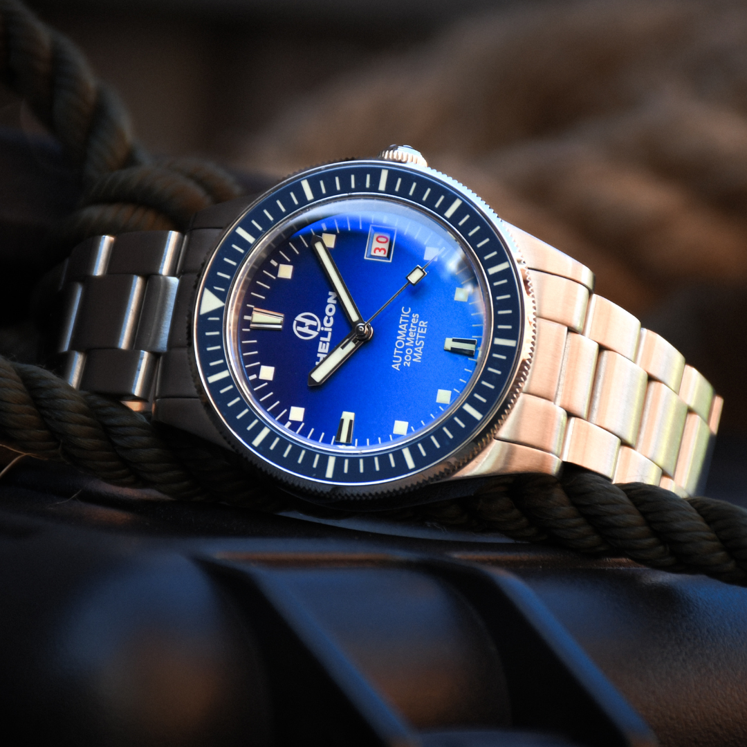 Helicon Master 62 Dive Watch Ultramarine MbE