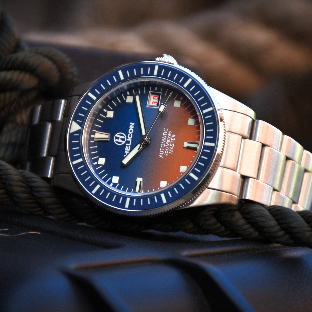 Helicon Master 62 Dive Watch Blue Hour