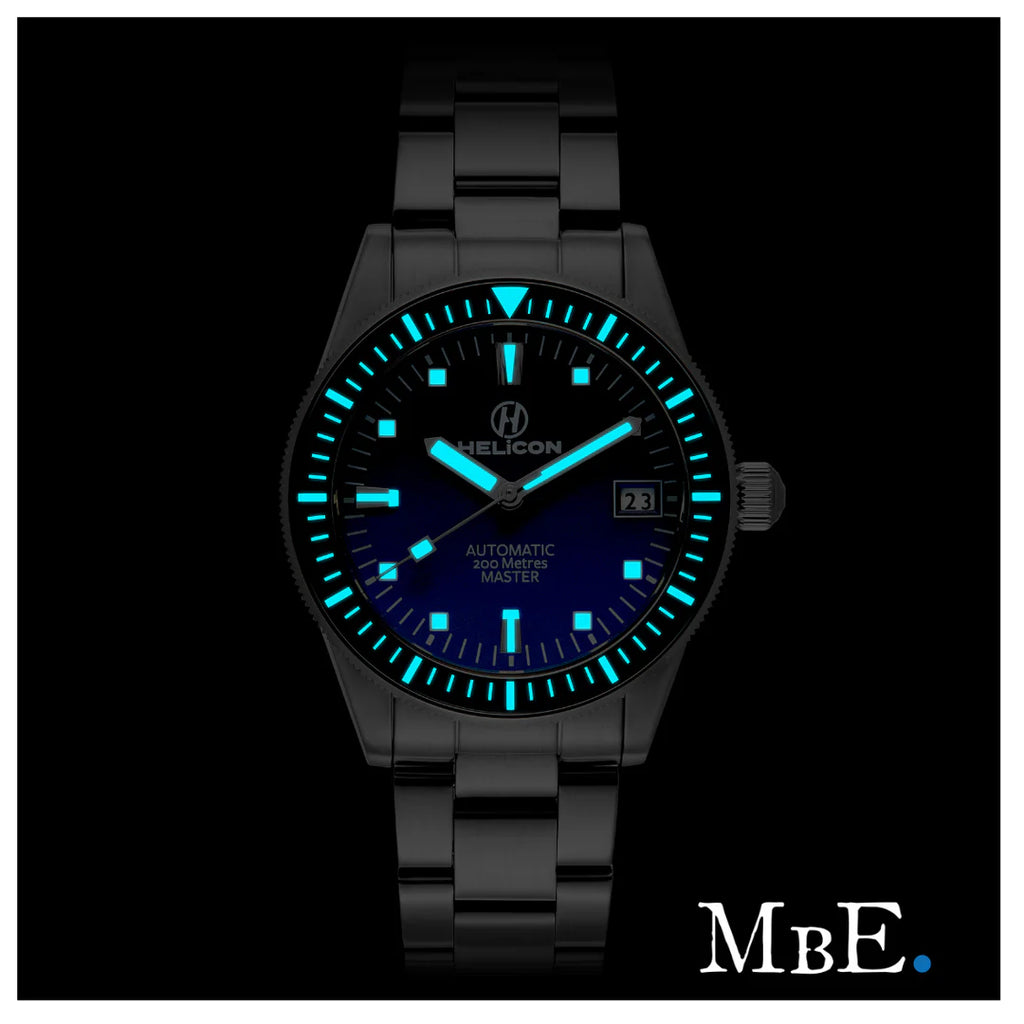 Helicon Master 62 Dive Watch Technical Performance edition - Ultramarine, All Blue