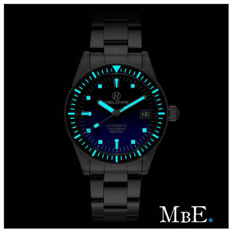 Helicon Master 62 Dive Watch Technical Performance edition - Ultramarine, All Blue