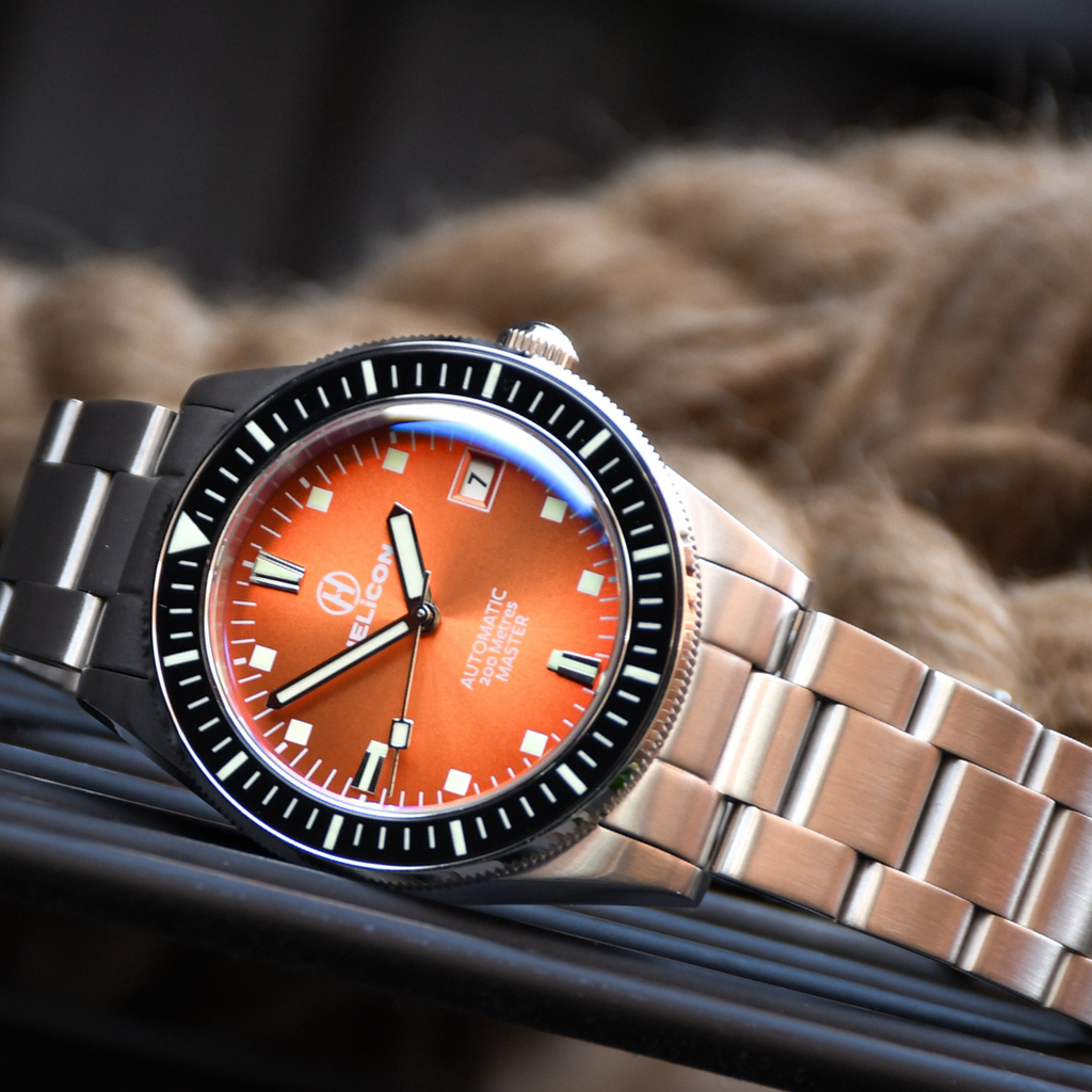 Helicon Master 62 Dive Watch Iridium