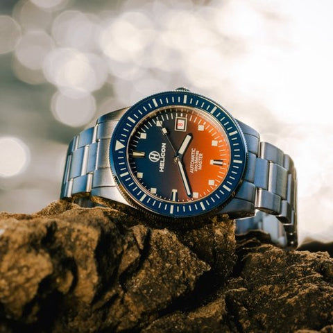 Helicon Master 62 Dive Watch in Blue Hour