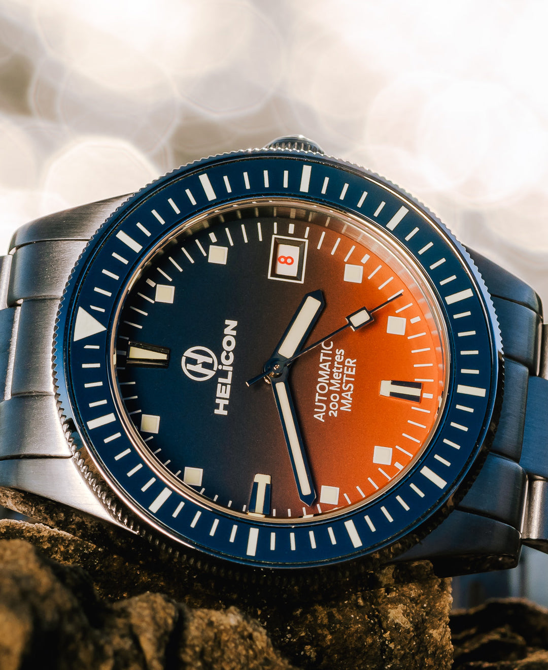 Helicon Master 62 Dive Watch in Blue Hour
