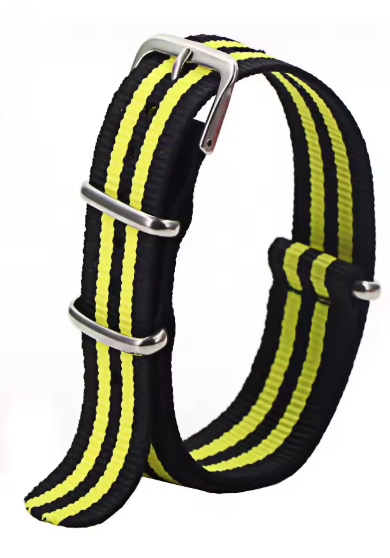 Helicon Nylon Strap - Yellow & Black