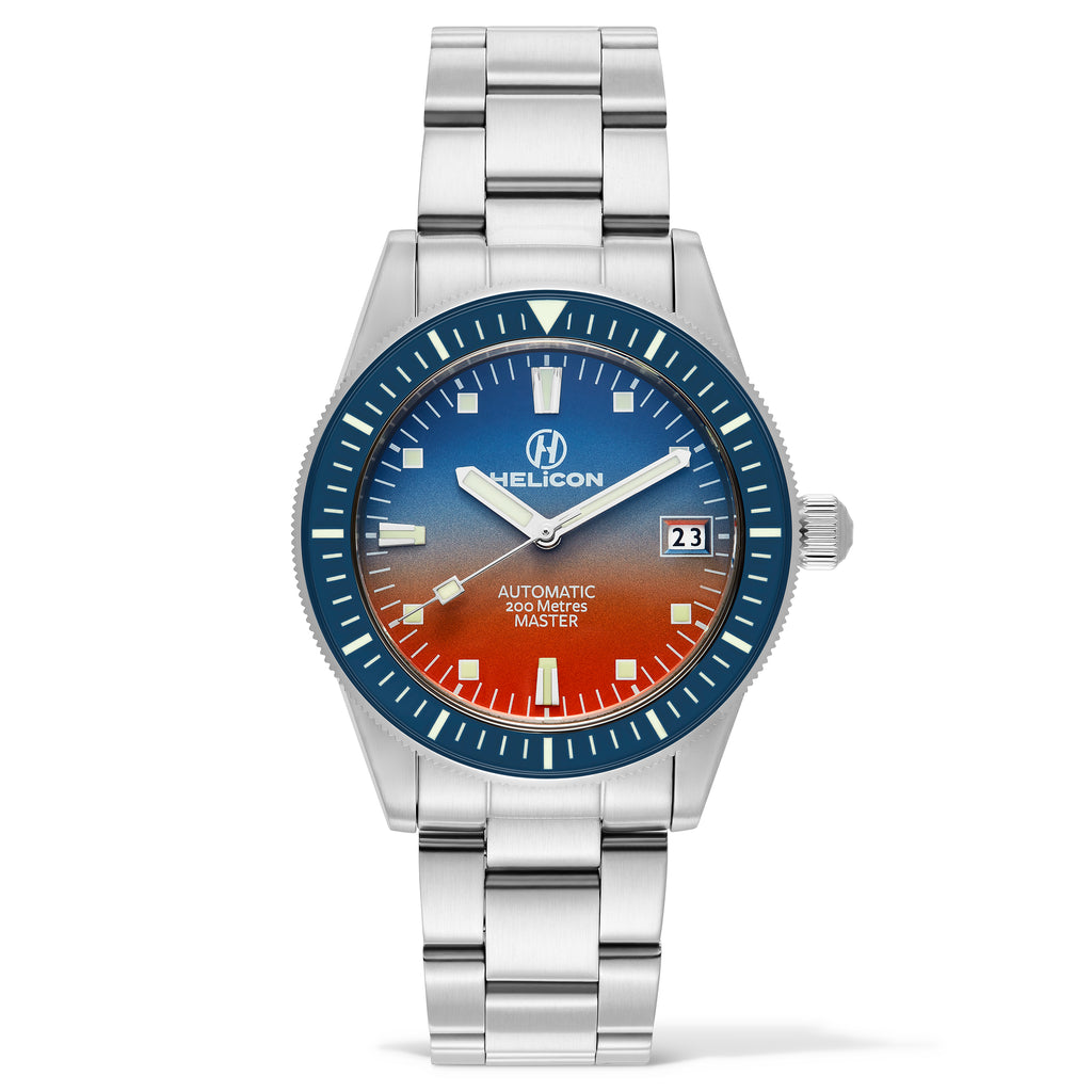 Helicon Master 62 Dive Watch in Blue Hour