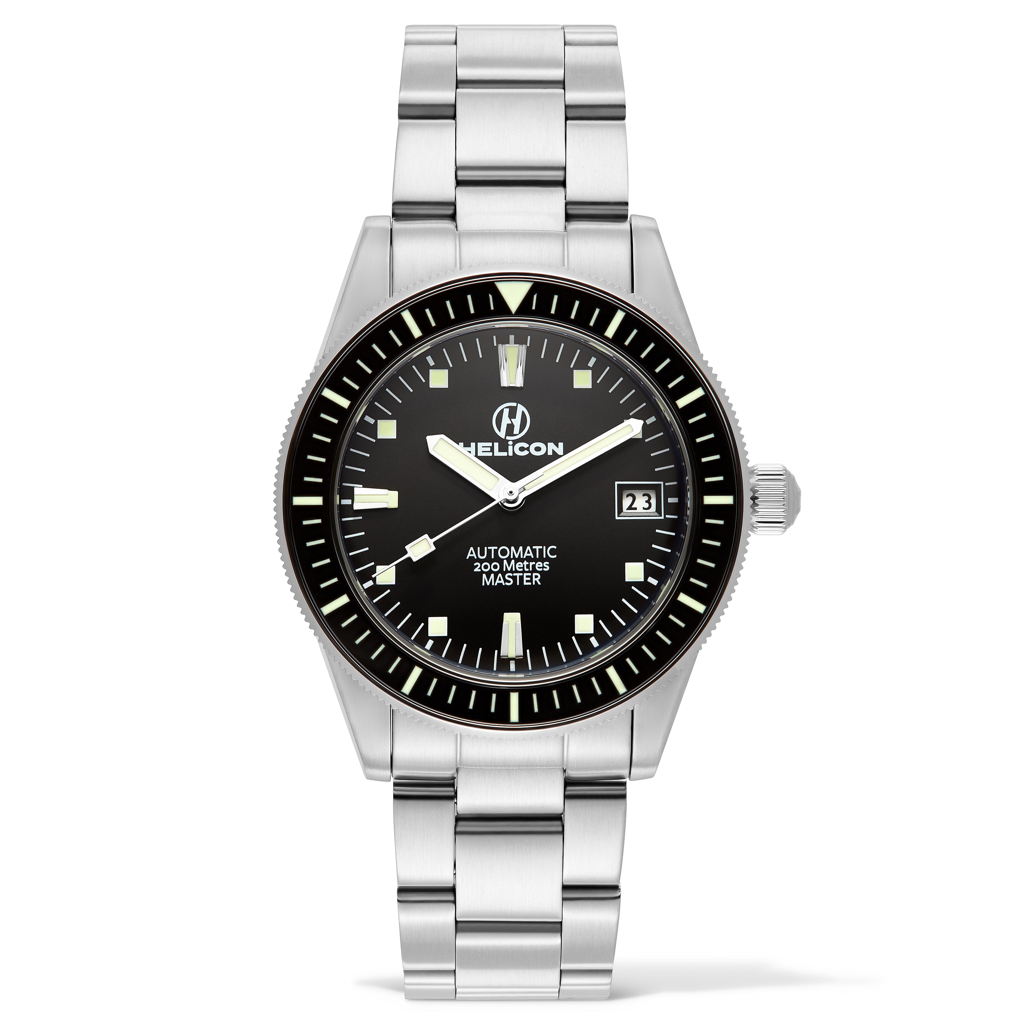 Helicon Master 62 Dive Watch in Granite
