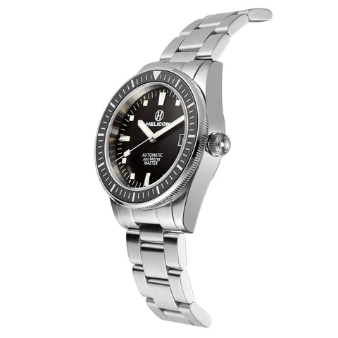 Helicon Master 62 Dive Watch in Granite side