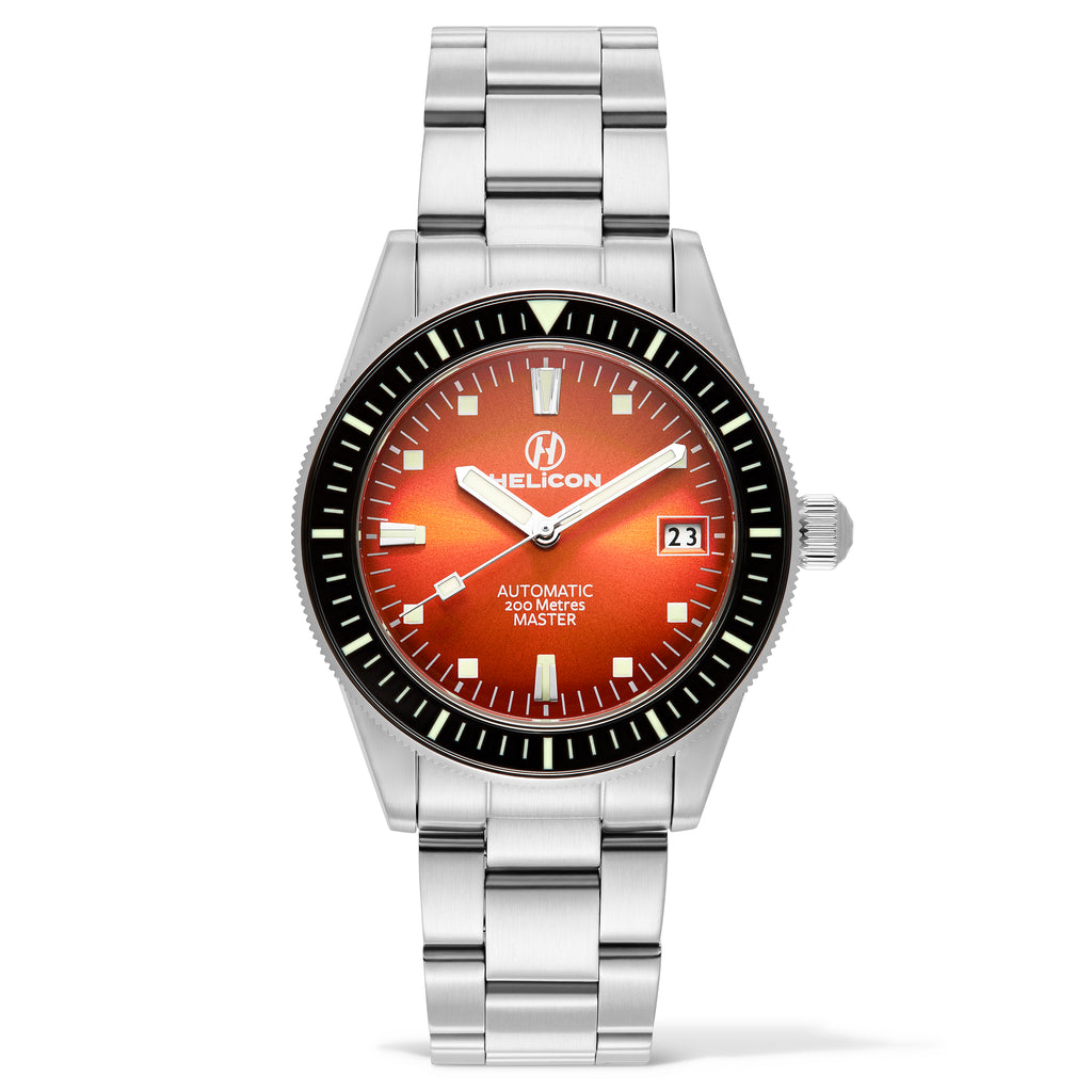 Helicon Master 62 Dive Watch in Iridium