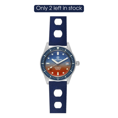 Helicon Master 62 Dive Watch Blue Hour - Blue Skin Diver