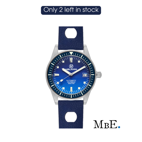 Helicon Master 62 Dive Watch Ultramarine MbE - Blue Skin Diver