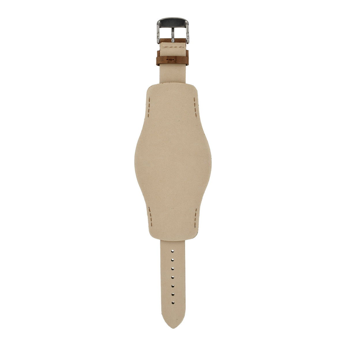 Heritage ‘Despatch’ Bund Leather Watch Strap - Tan