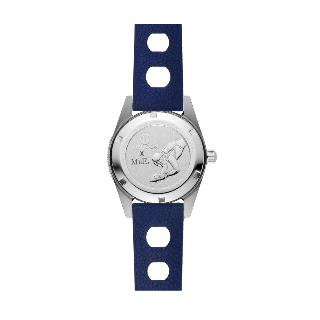 Helicon Master 62 Dive Watch Ultramarine MbE - Blue Skin Diver