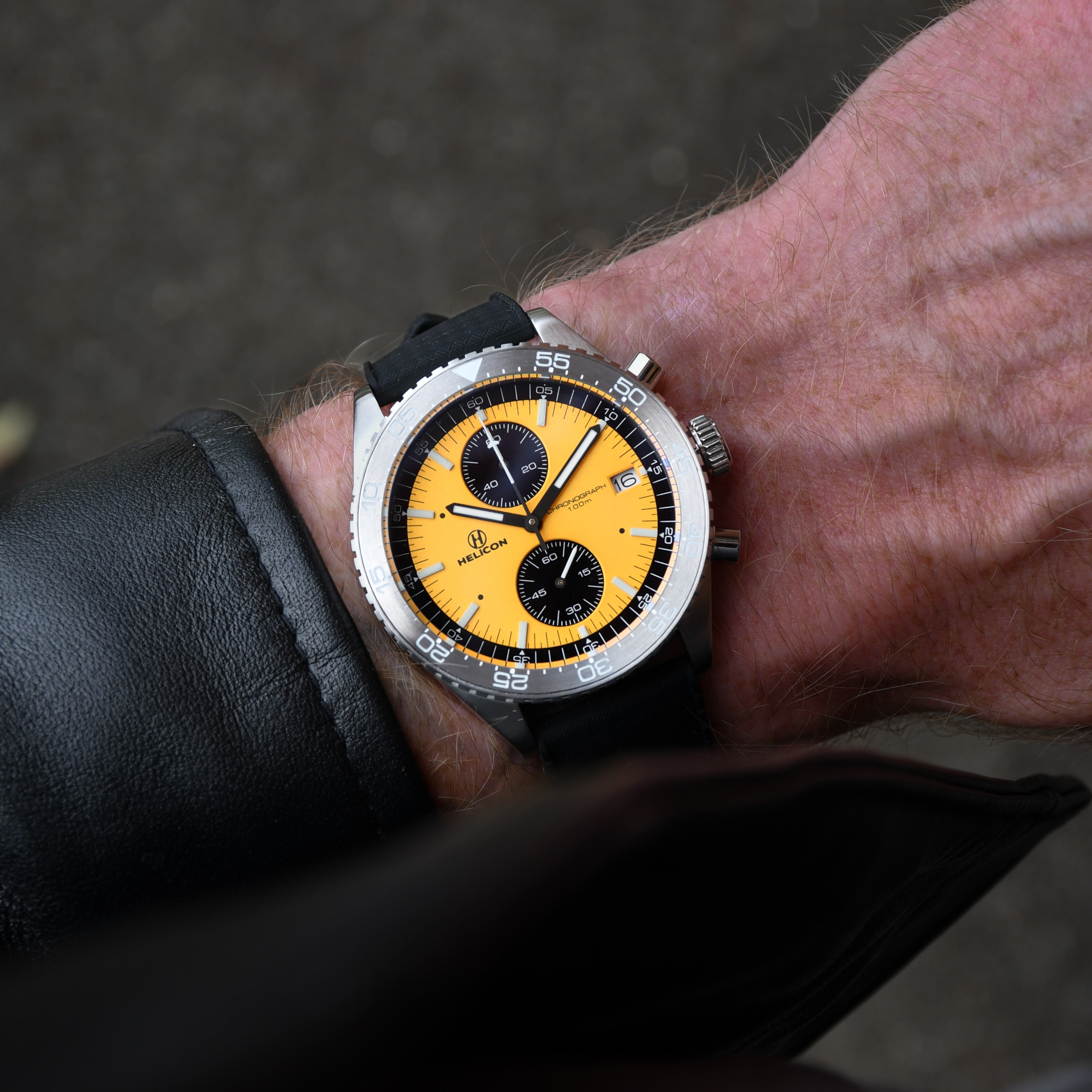 Helicon Professional Chronograph - Ion Yellow PRE-ORDER