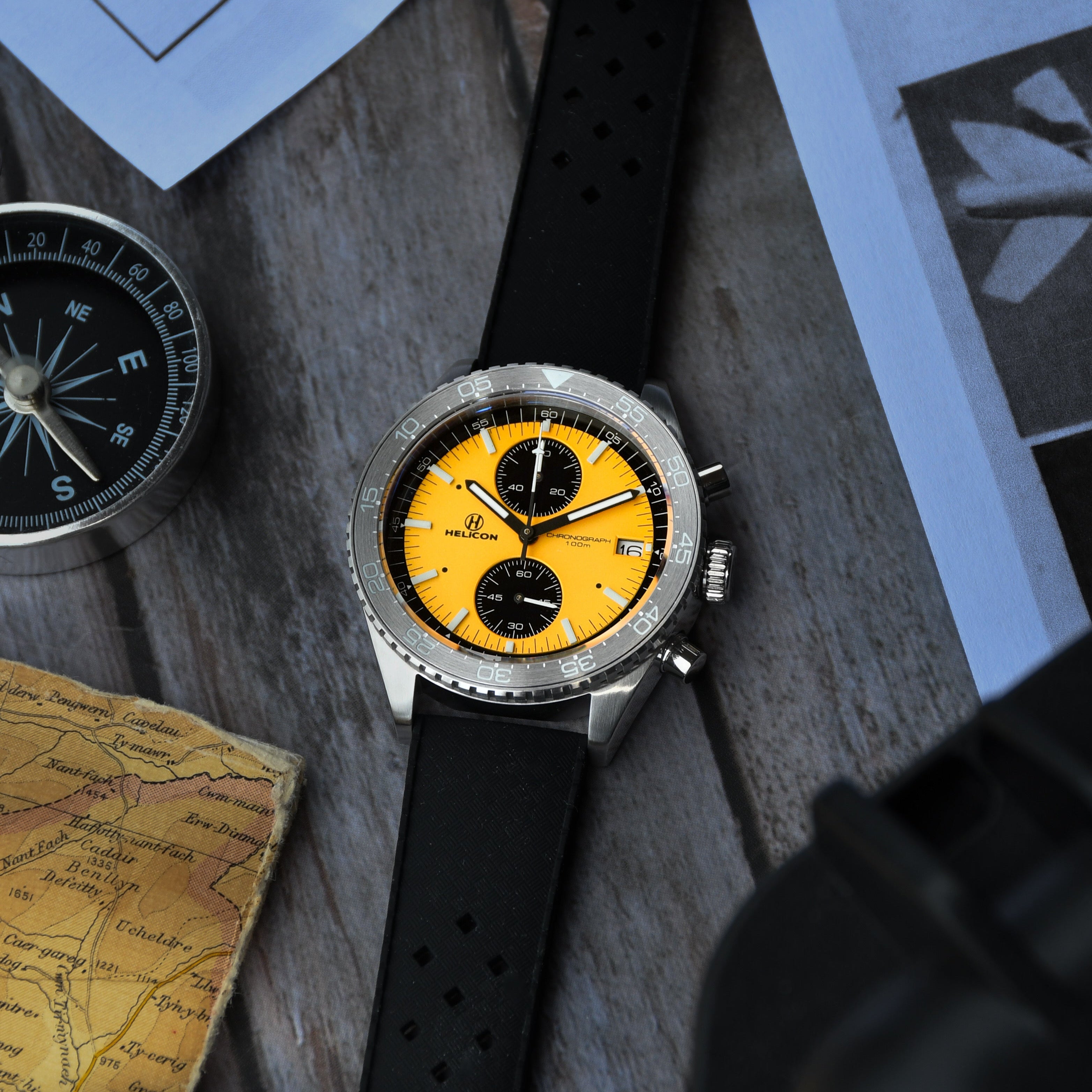 Helicon Professional Chronograph - Ion Yellow PRE-ORDER