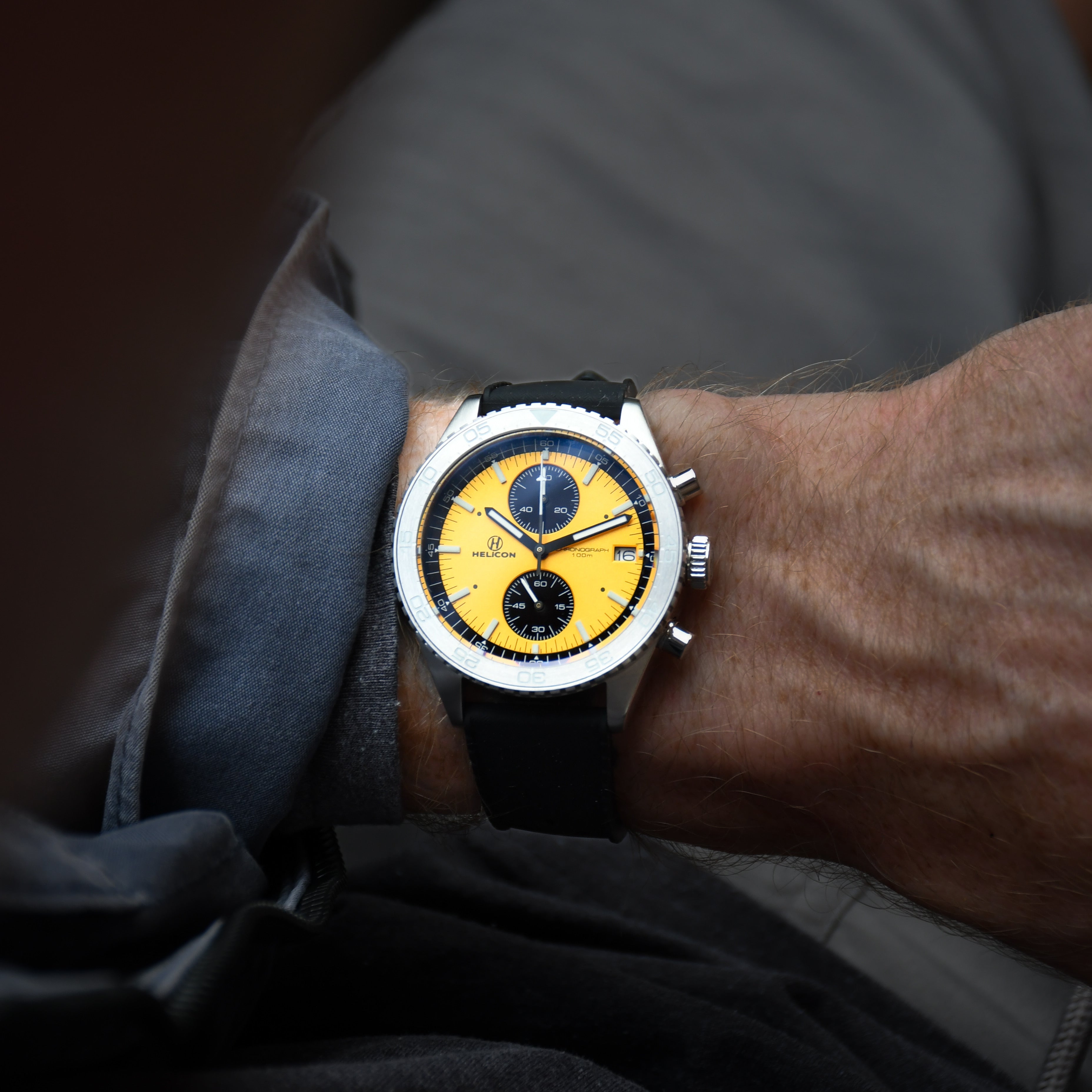 Helicon Professional Chronograph - Ion Yellow