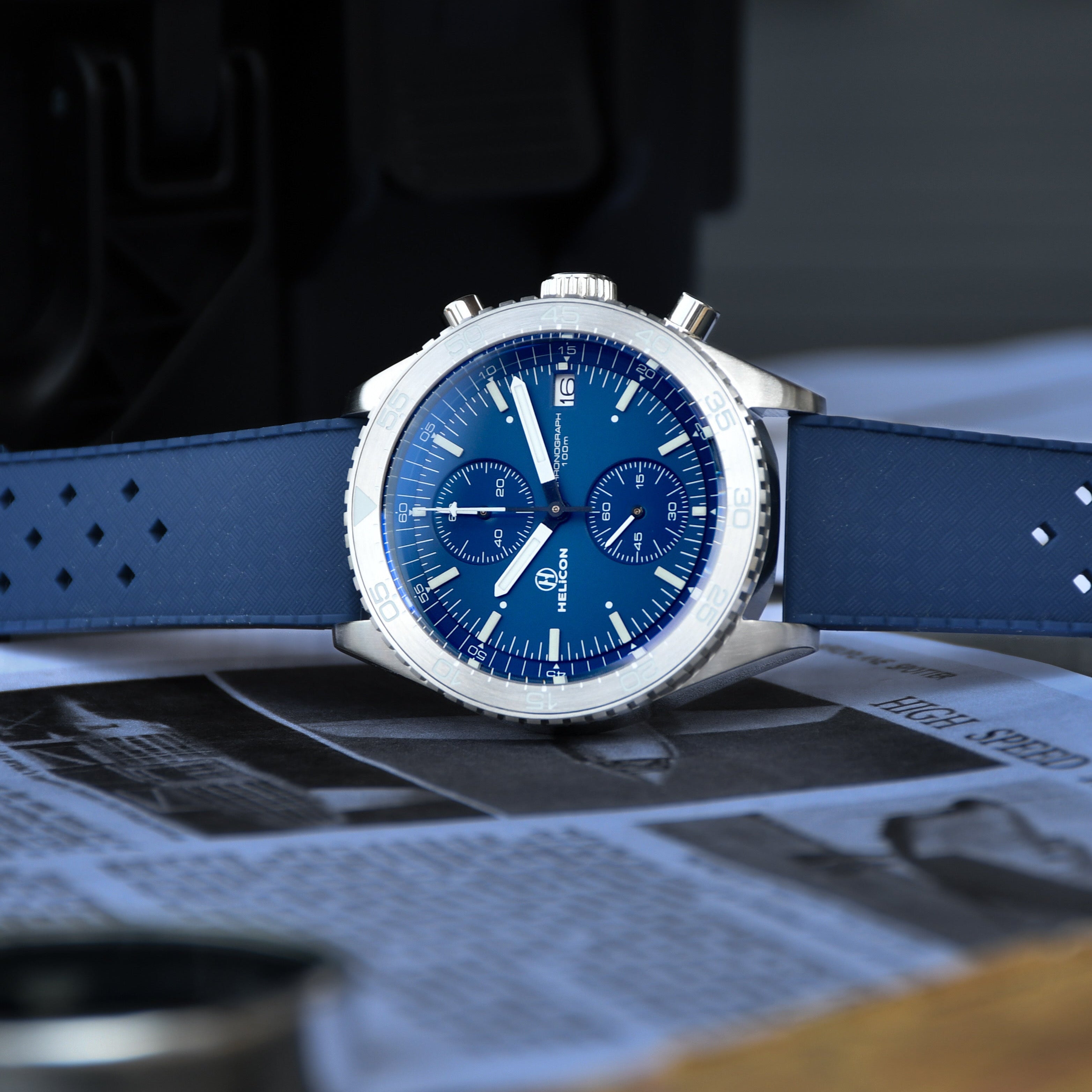 Helicon Professional Chronograph - Tropopause Blue PRE-ORDER