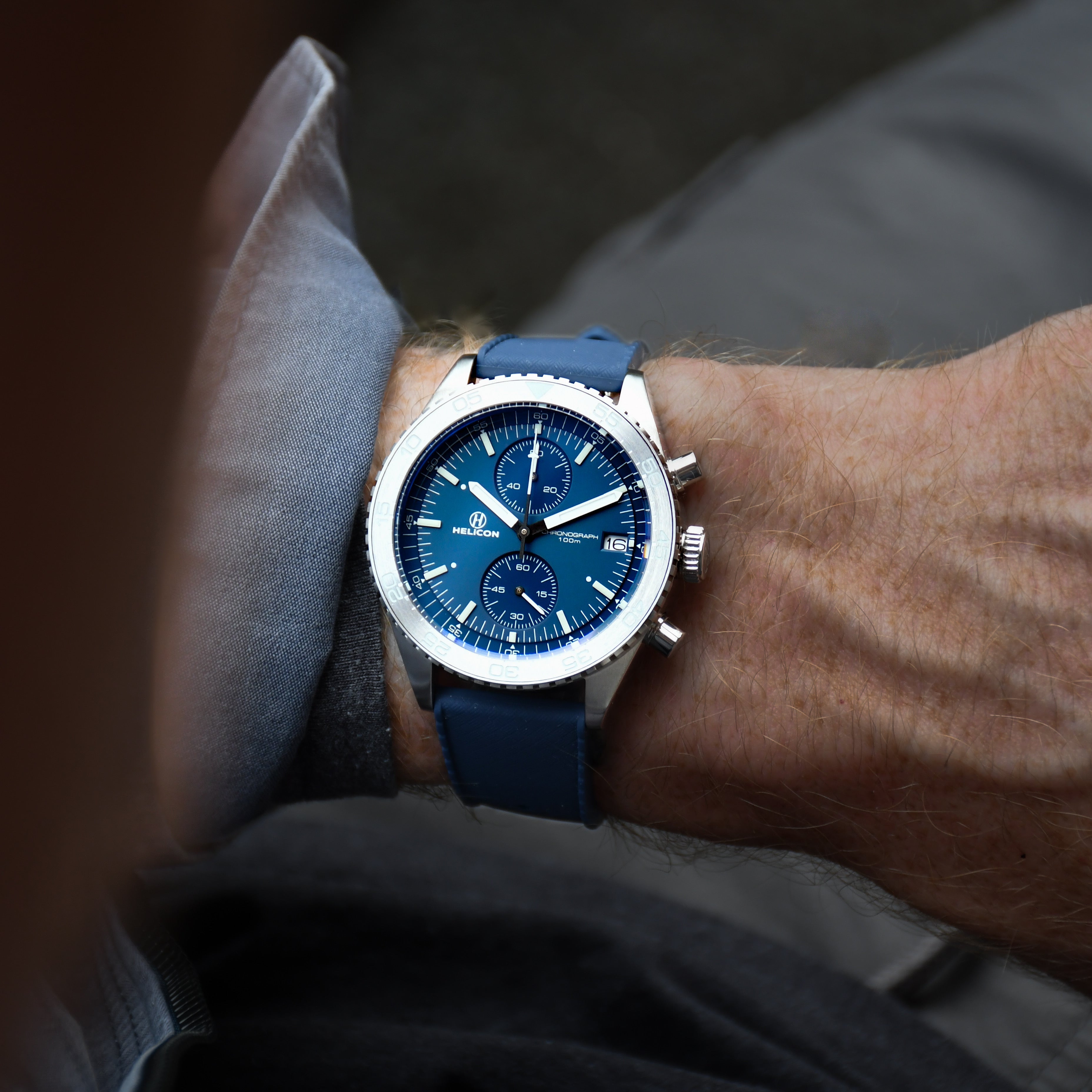 Helicon Professional Chronograph - Tropopause Blue PRE-ORDER