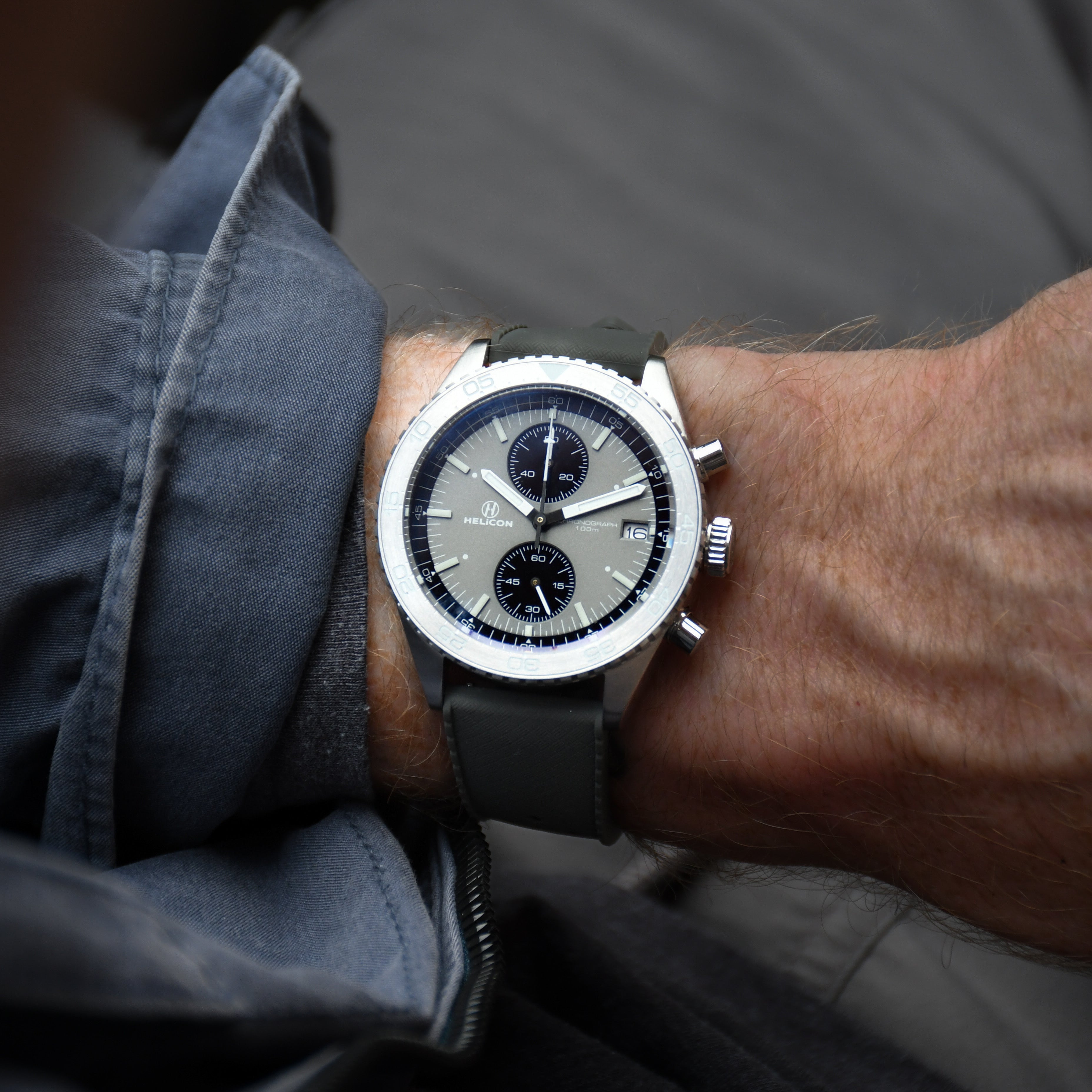 Helicon Professional Chronograph - Graphene Grey PRE-ORDER