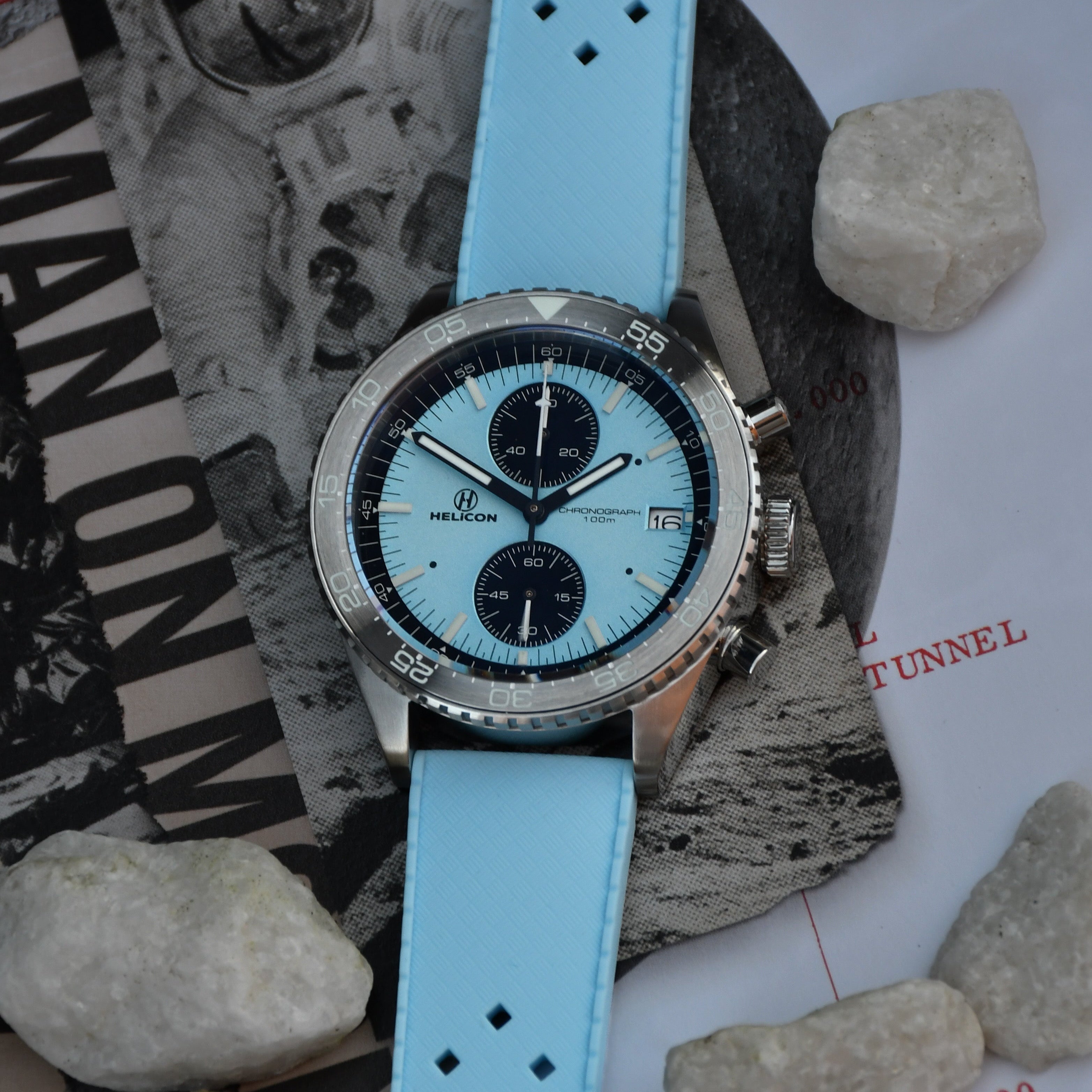 Helicon Professional Chronograph - Stratos Light Blue PRE-ORDER