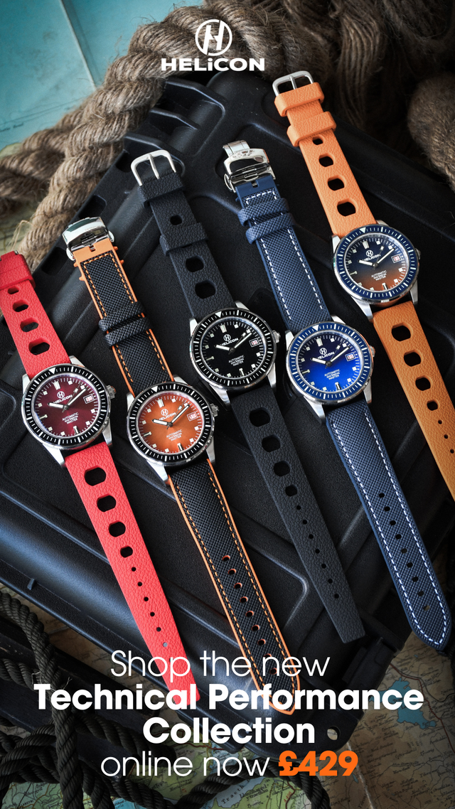 Helicon Watches - Vintage Inspiration built for Modern Performance