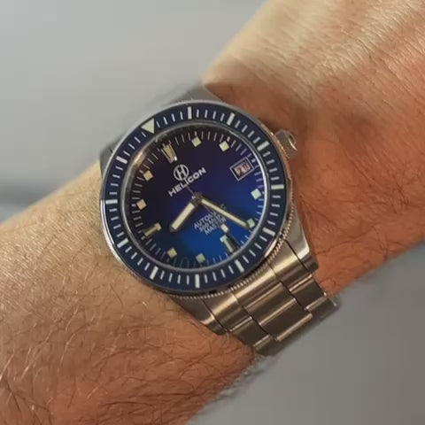 Helicon Master 62 Dive Watch Ultramarine MbE